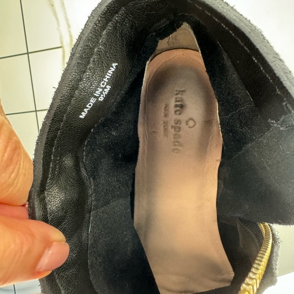 Kate Spade Bellamy Suede Ankle Booties - Picture 7 of 7